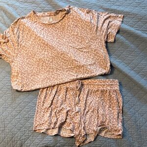 Leopard Print Sleepwear Set - Target